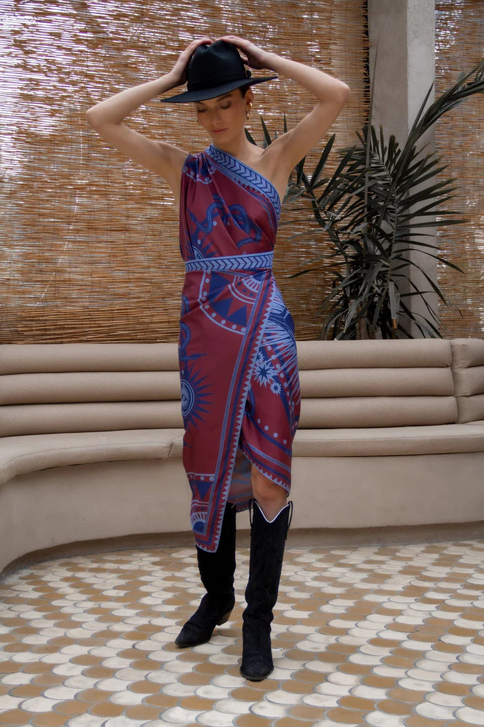 Sari nazar skirt dress