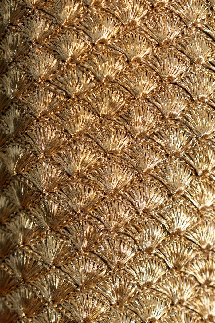 Gold seashell