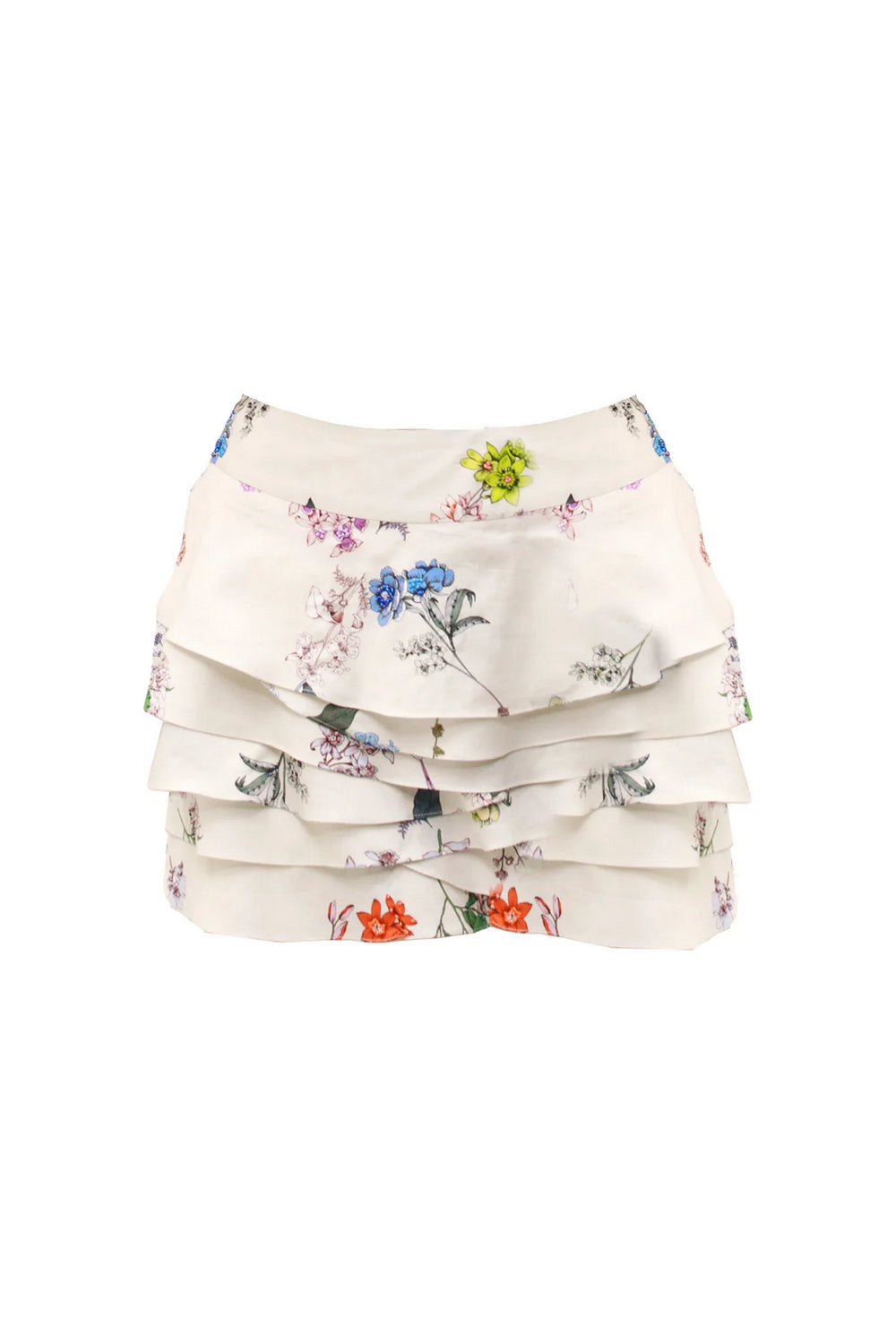 Cotton waves skirt