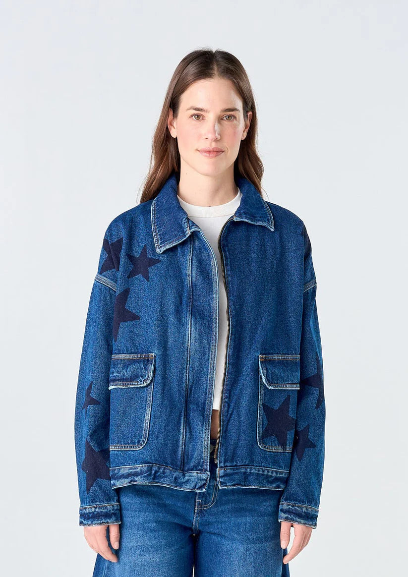 Starry loose jacket 147