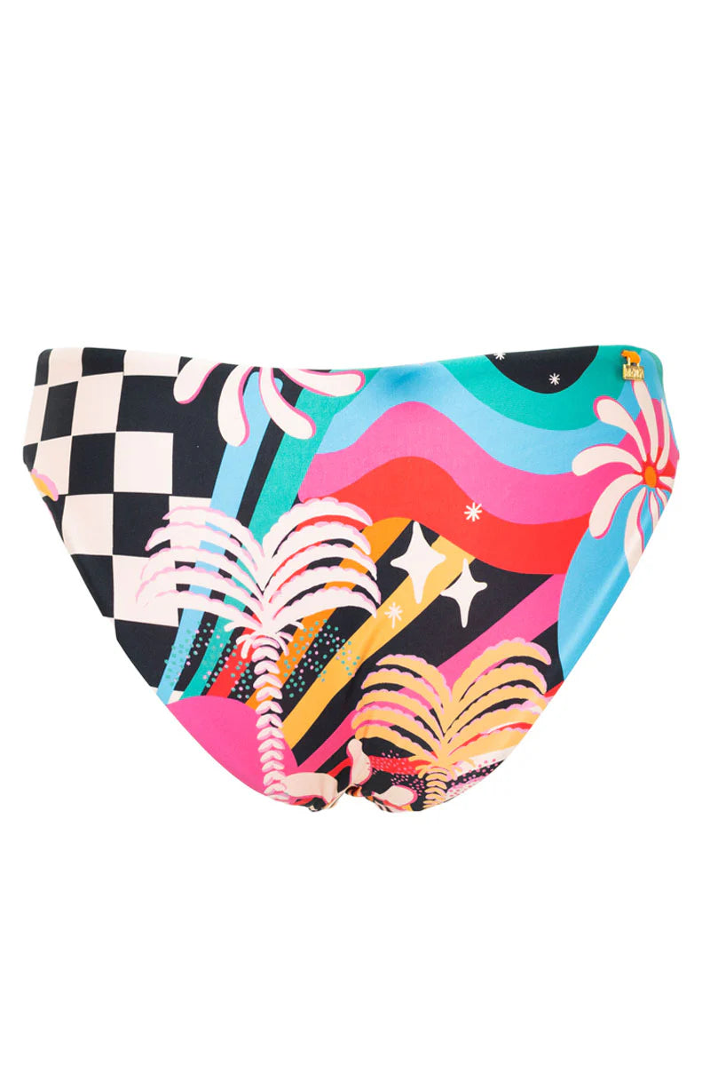 Reversible sunrises button