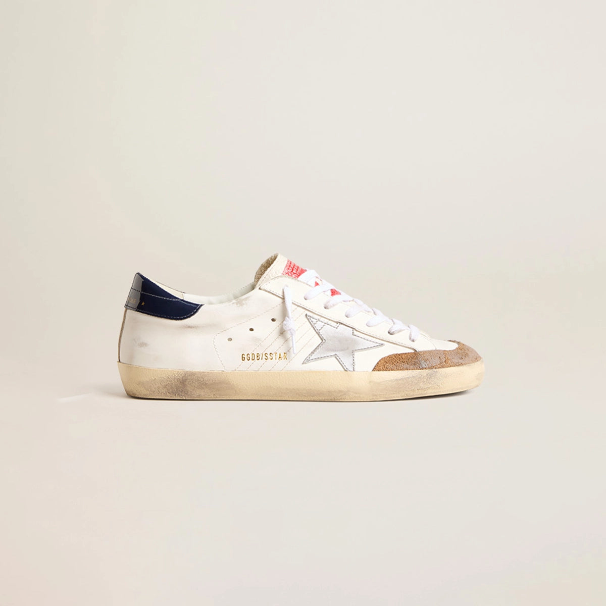 Tenis Golden Goose Super-star Leather Suede Toe Laminate Star Hombre