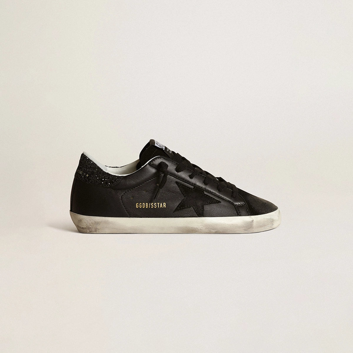 Tenis Golden Goose  Super-Star Nappa Black Mujer