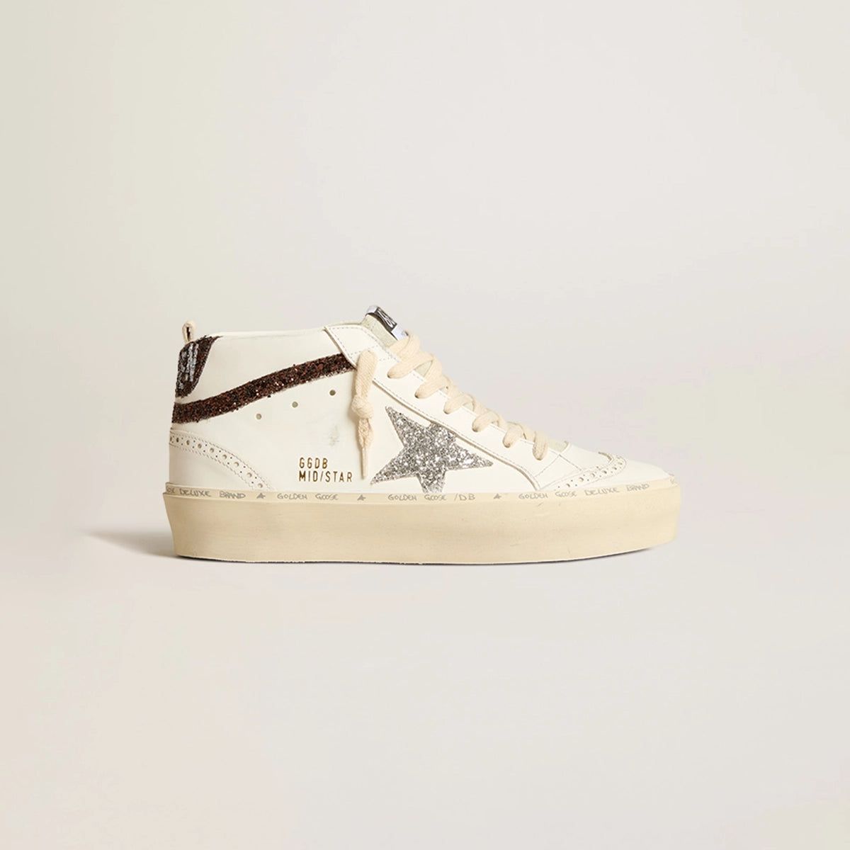 Tenis Golden Goose  Hi Mid Star Leather Mujer