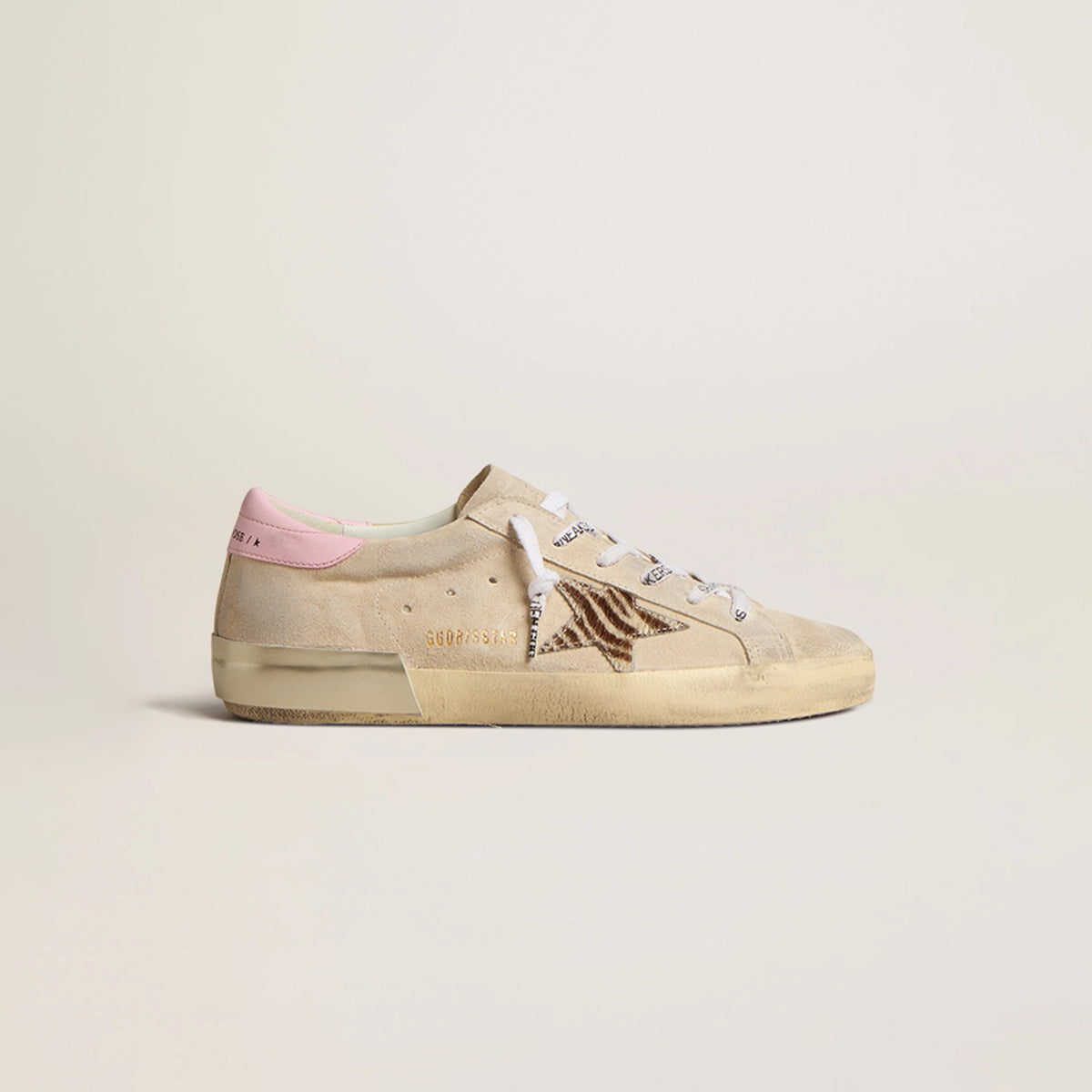 Tenis Golden Goose Super Star  Zebra Mujer