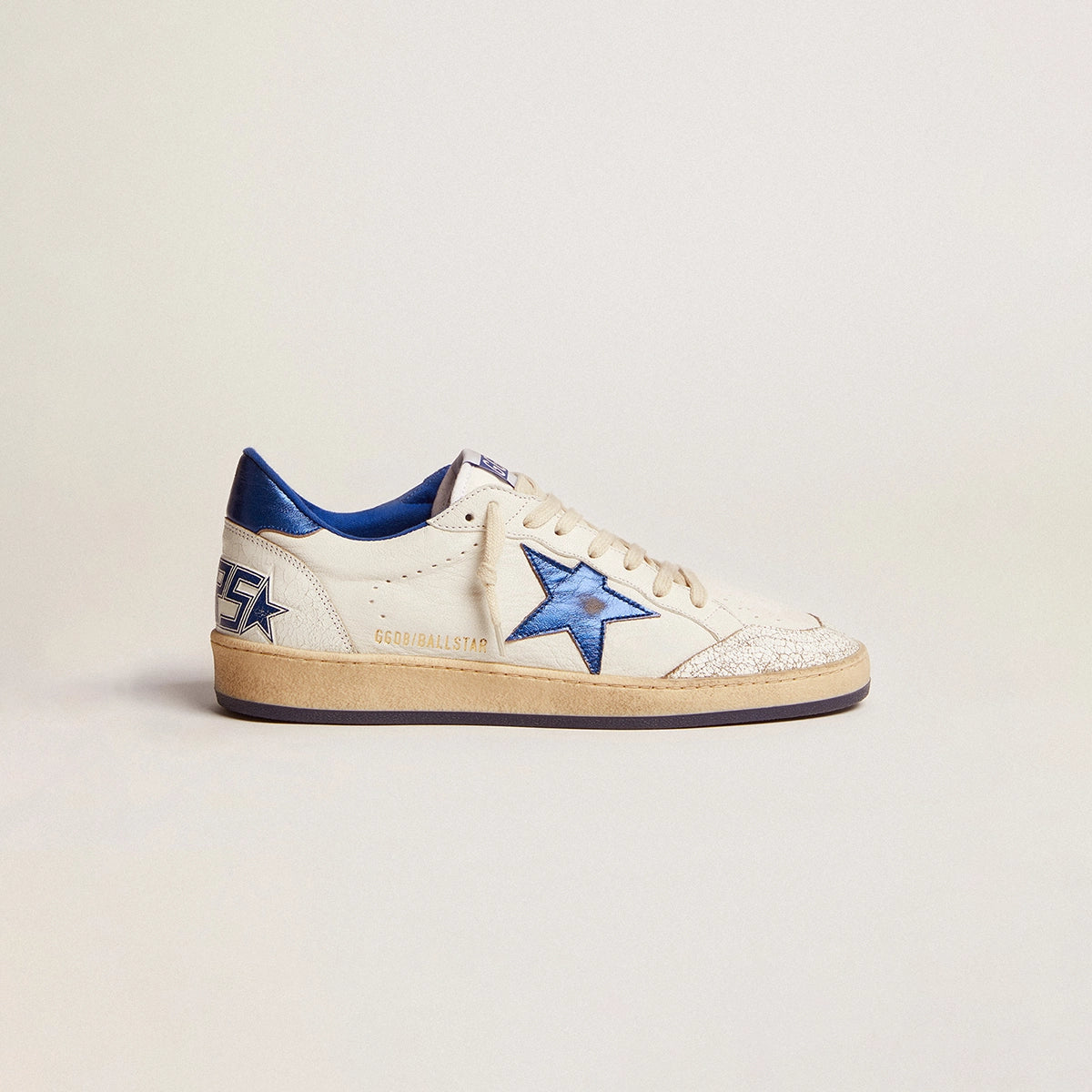 Tenis Golden Goose Ball Star Nappa Upper Laminated Star Hombre