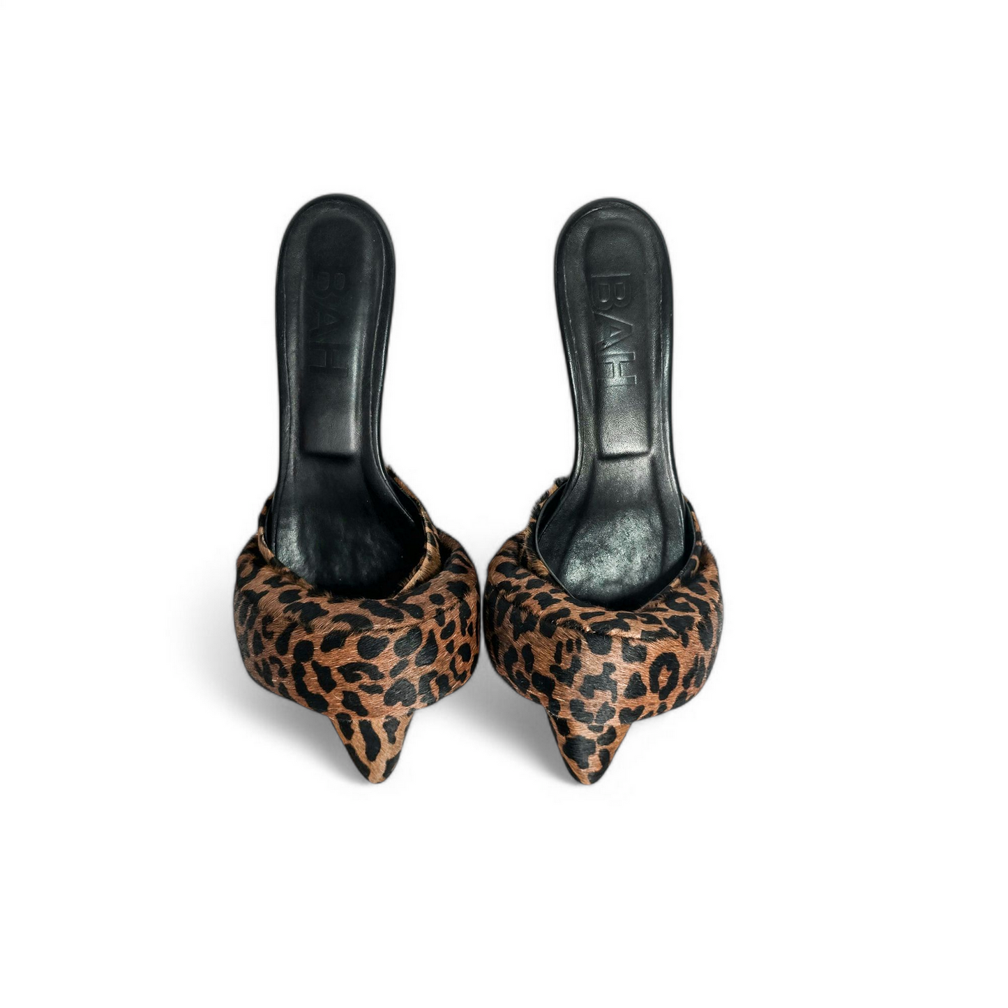 Animal print heel