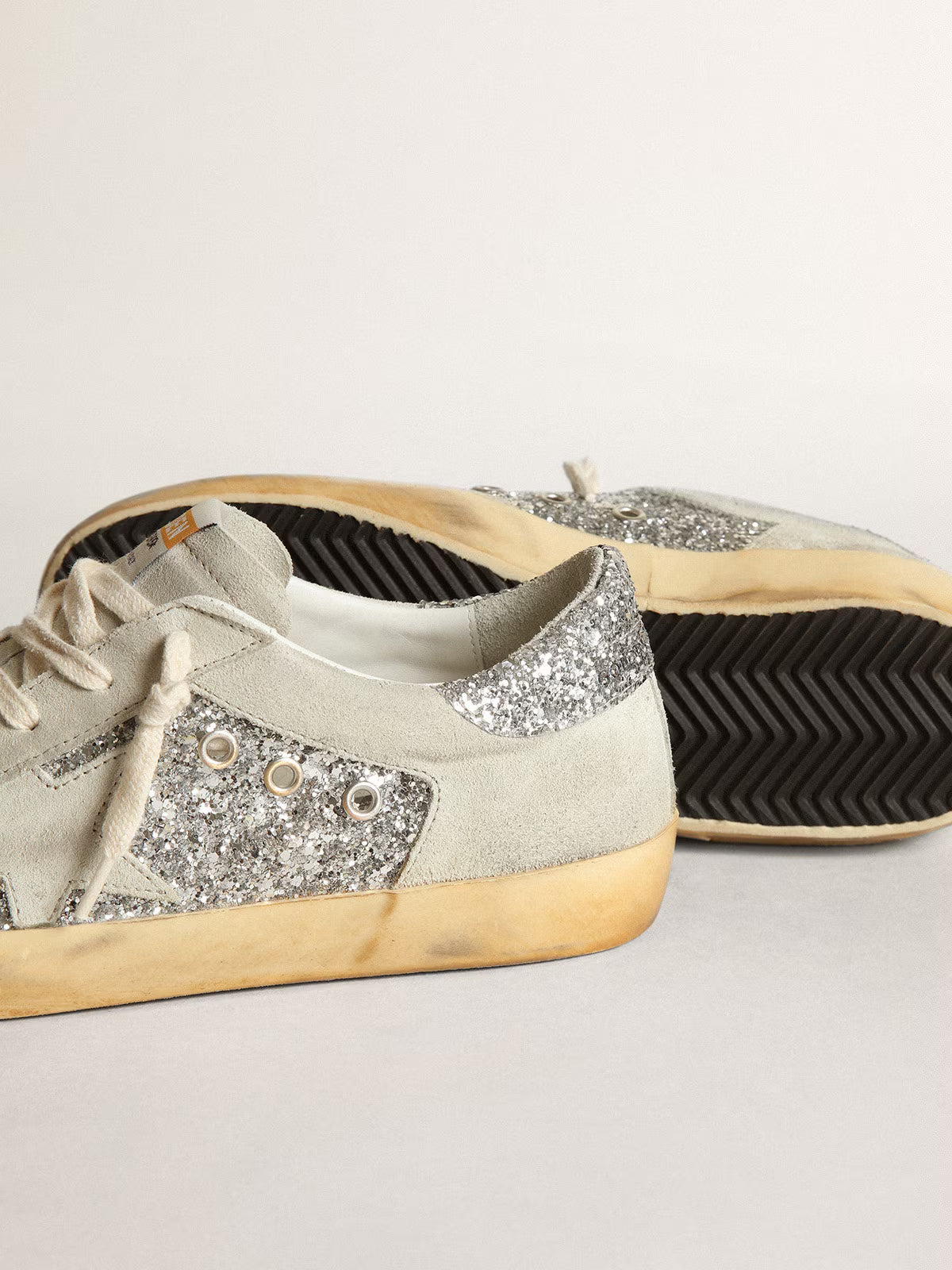 Tenis Golden Goose Super-Star Ice-Gray Mujer