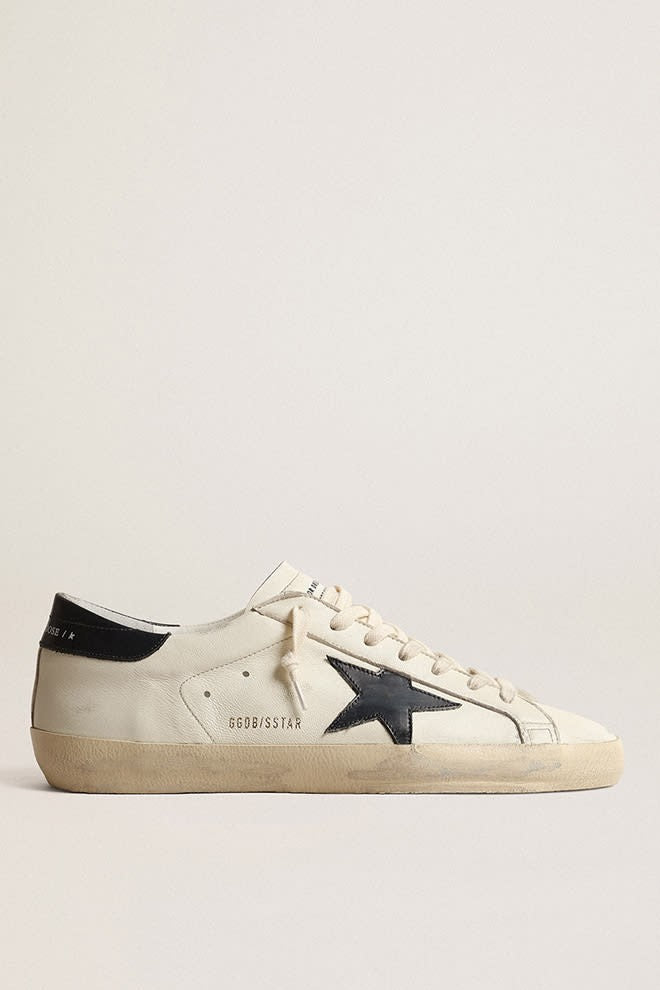 Tenis Golden Goose Super-Star Nappa Upper Shiny Leather Star Hombre