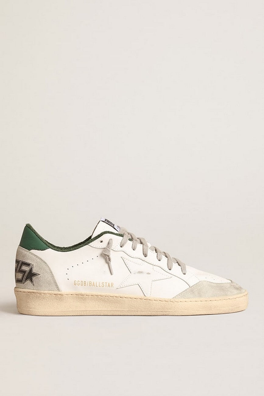 Tenis Golden Goose Ball Star Bio Based Upper And Star Suede Toe Hombre