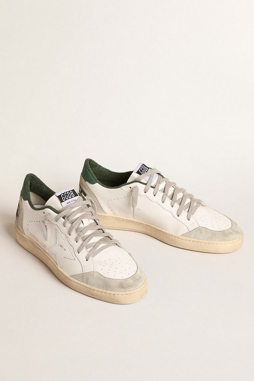 Tenis Golden Goose Ball Star Bio Based Upper And Star Suede Toe Hombre