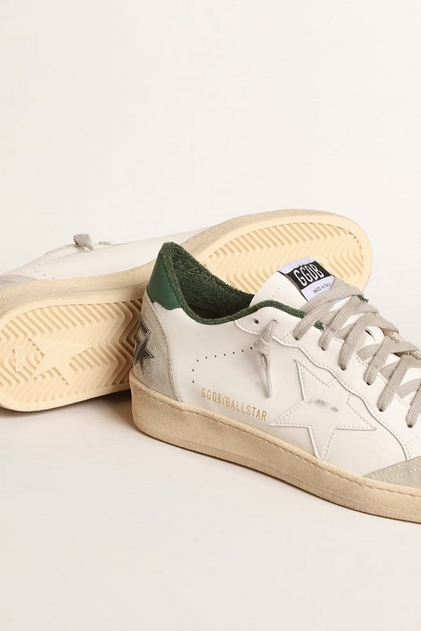 Tenis Golden Goose Ball Star Bio Based Upper And Star Suede Toe Hombre