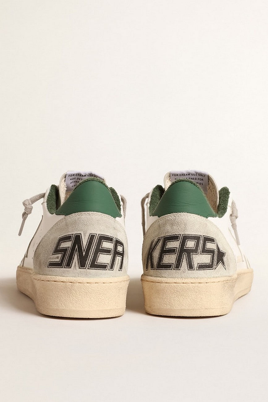 Tenis Golden Goose Ball Star Bio Based Upper And Star Suede Toe Hombre