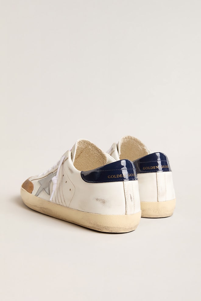 Tenis Golden Goose Super-star Leather Suede Toe Laminate Star Hombre