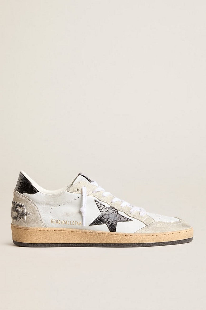 Tenis Golden Goose Ball Star Nappa Upper Suede Toe Hombre