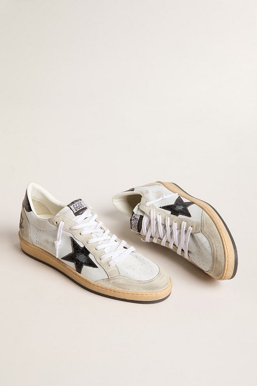 Tenis Golden Goose Ball Star Nappa Upper Suede Toe Hombre