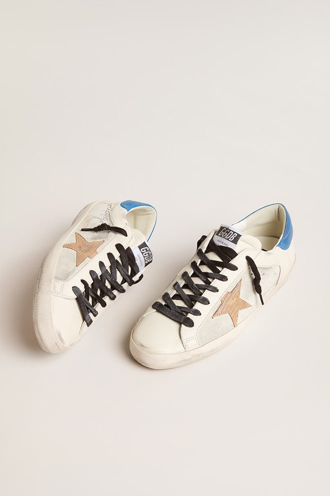 Tenis Golden Goose Super-star Leather Lizard Print Star Nabuk Hombre