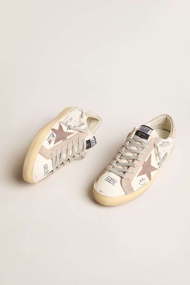 Tenis Golden Goose Super Star Nappa Upper Nylon Star And Heel Hombre