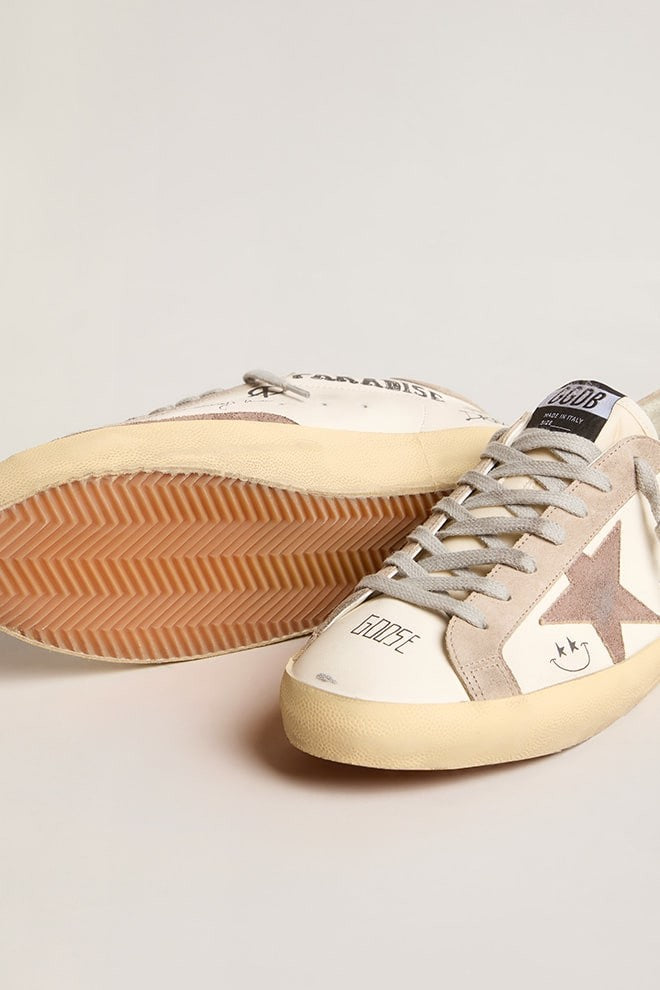 Tenis Golden Goose Super Star Nappa Upper Nylon Star And Heel Hombre