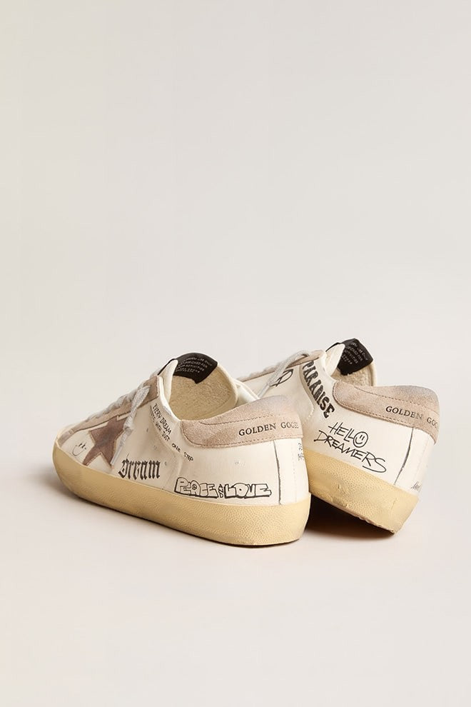 Tenis Golden Goose Super Star Nappa Upper Nylon Star And Heel Hombre