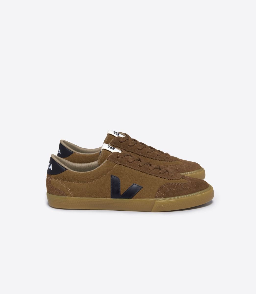 Tenis Veja Volley Suede Camel Hombre