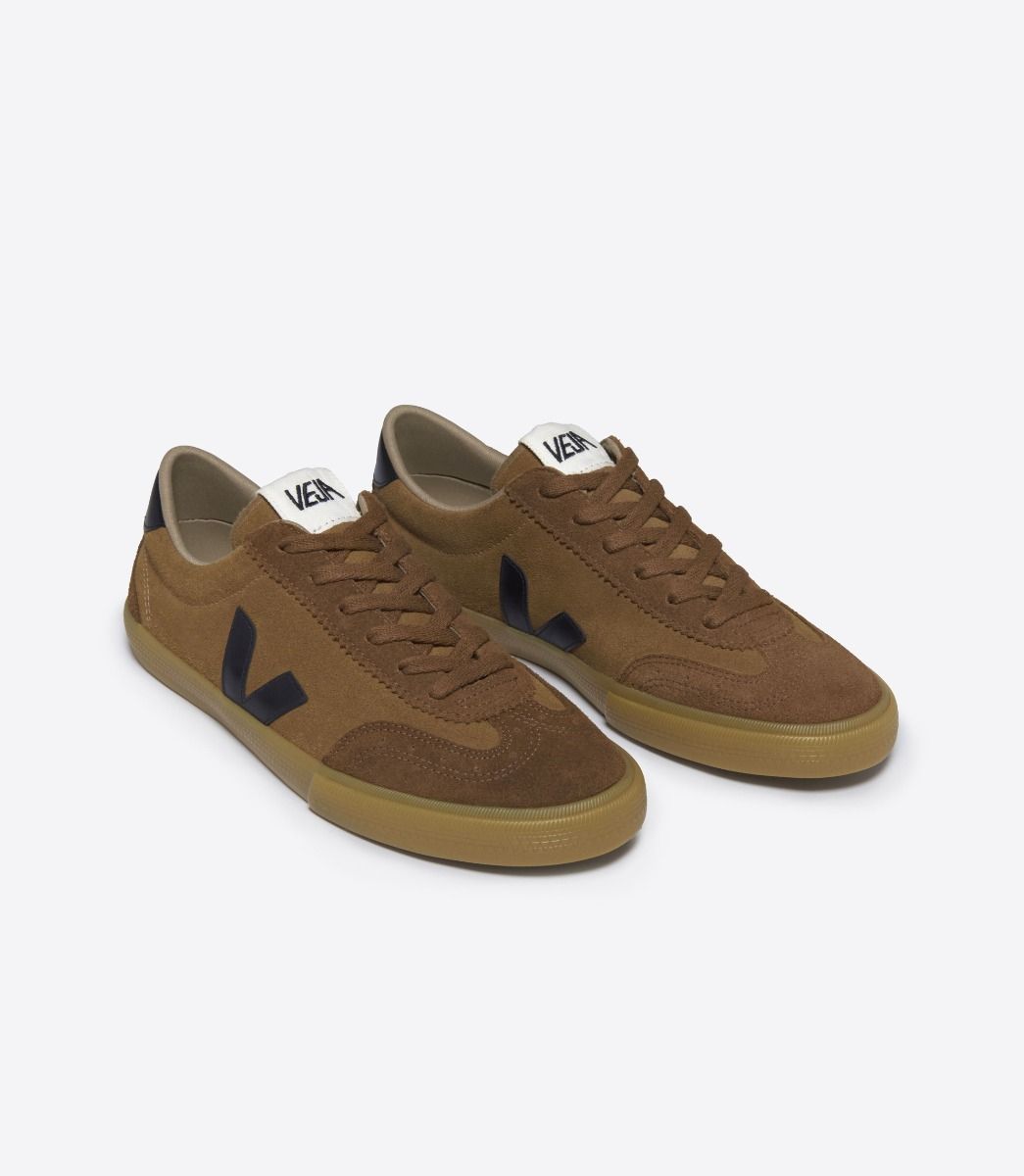 Tenis Veja Volley Suede Camel Hombre