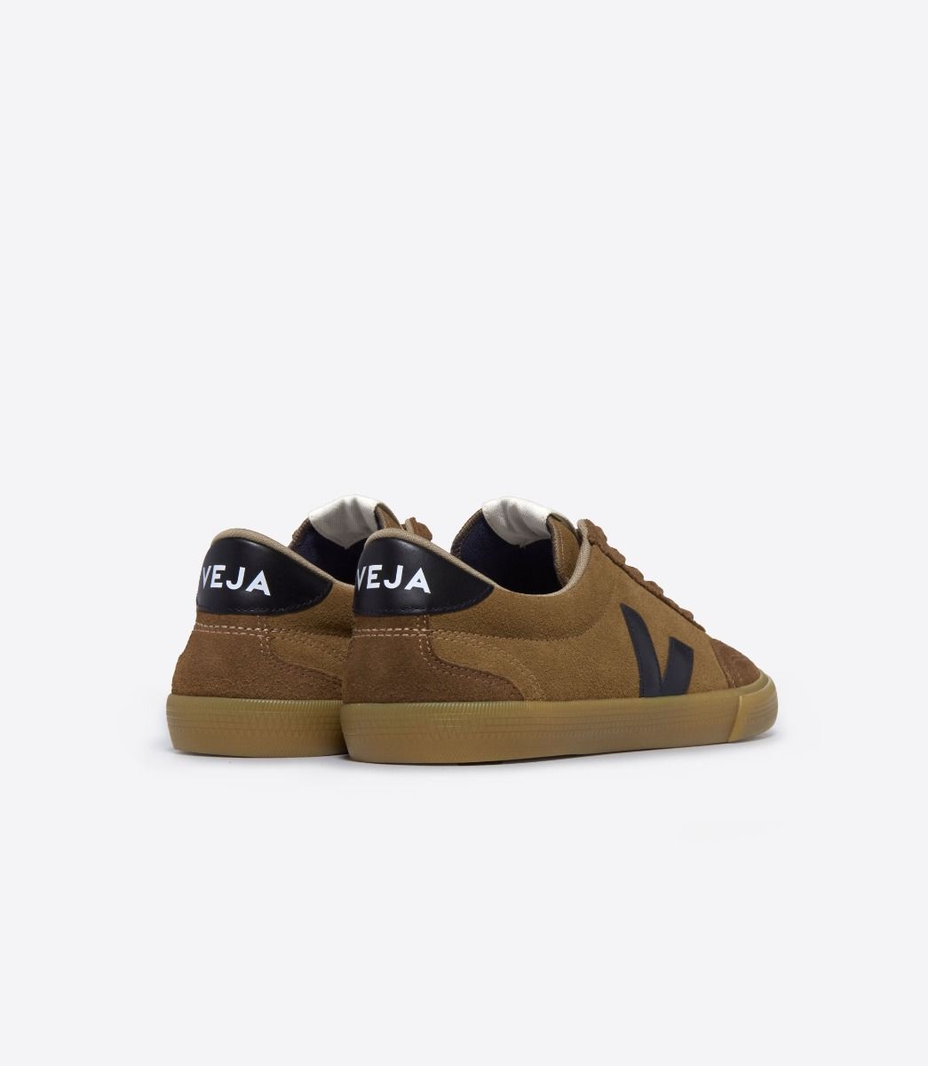 Tenis Veja Volley Suede Camel Hombre