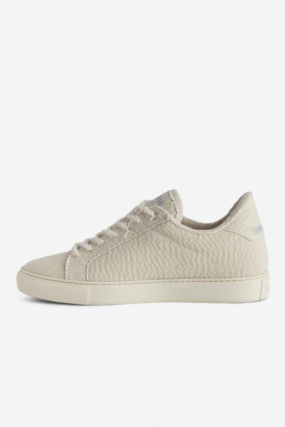 Tenis Zadig La Flash Glitter Denim Mujer