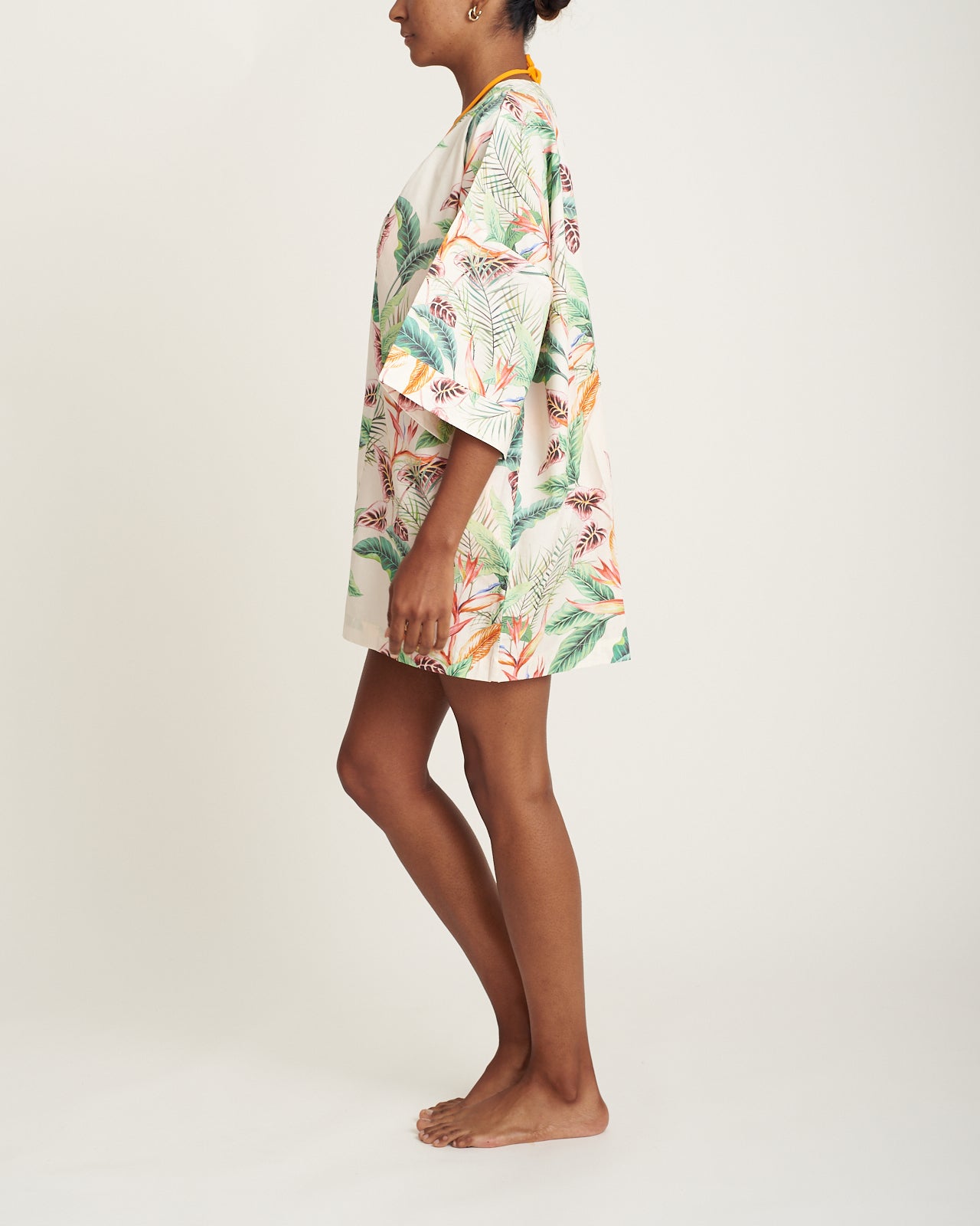 Amber short kimono
