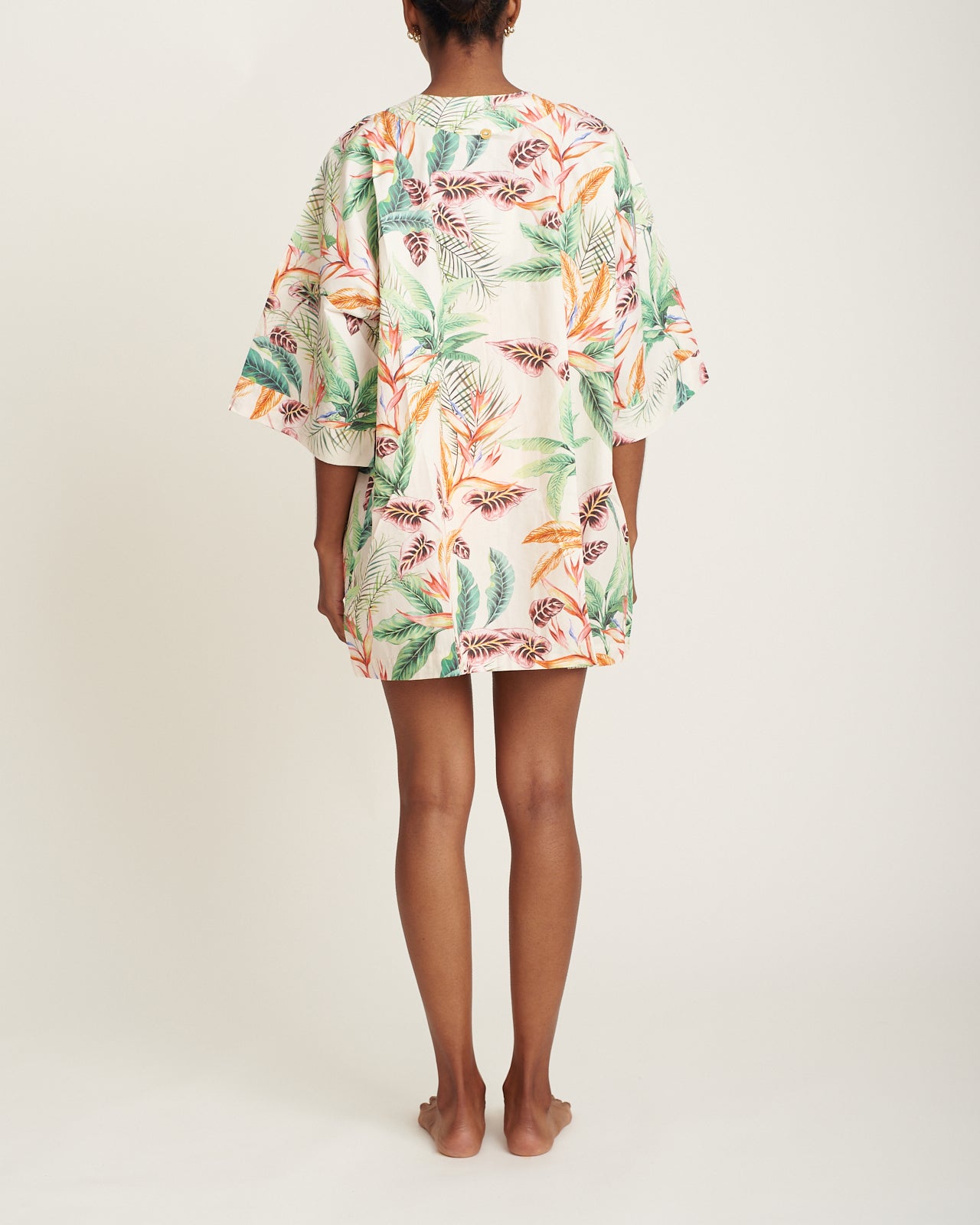 Amber short kimono