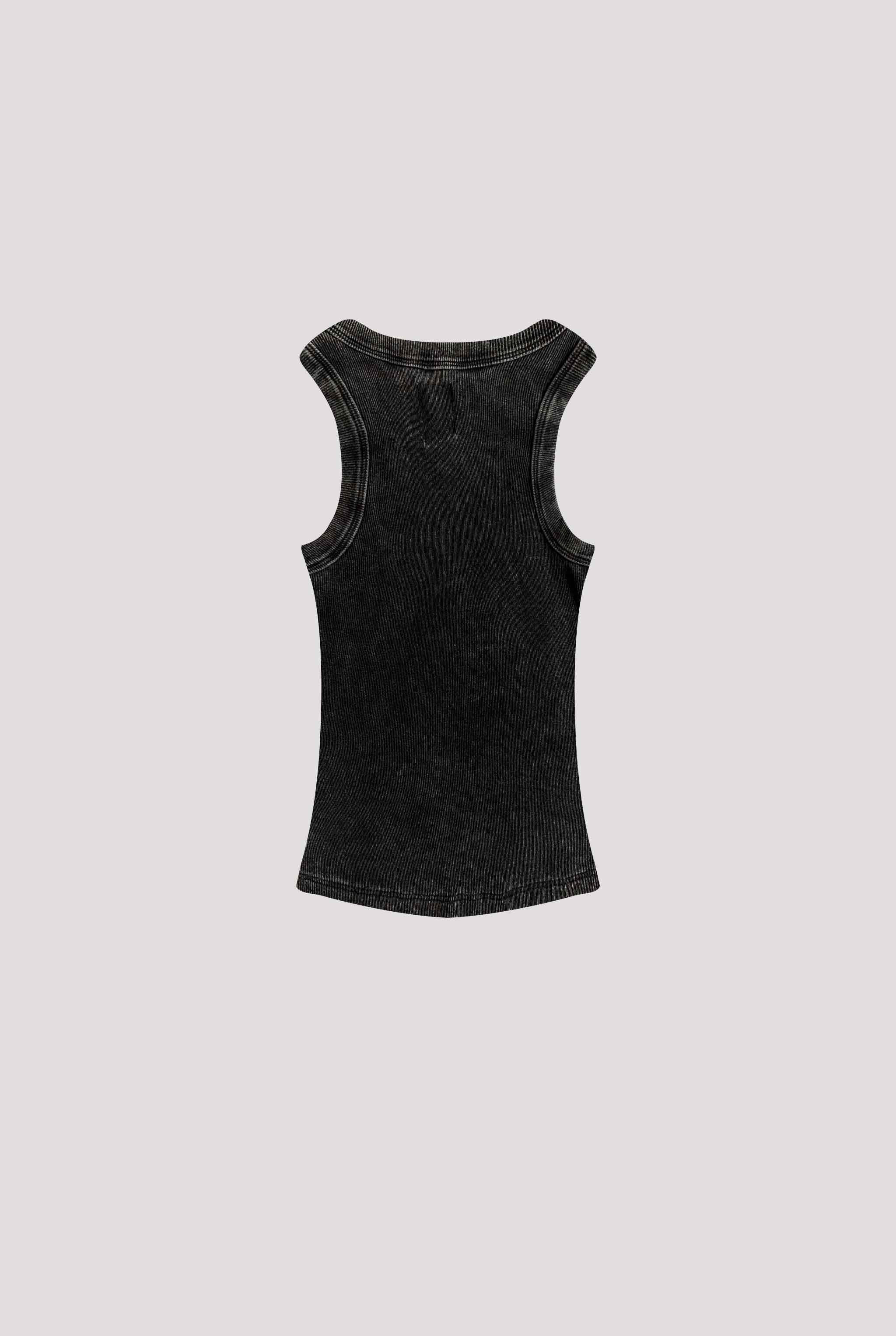 Tank top acid wash