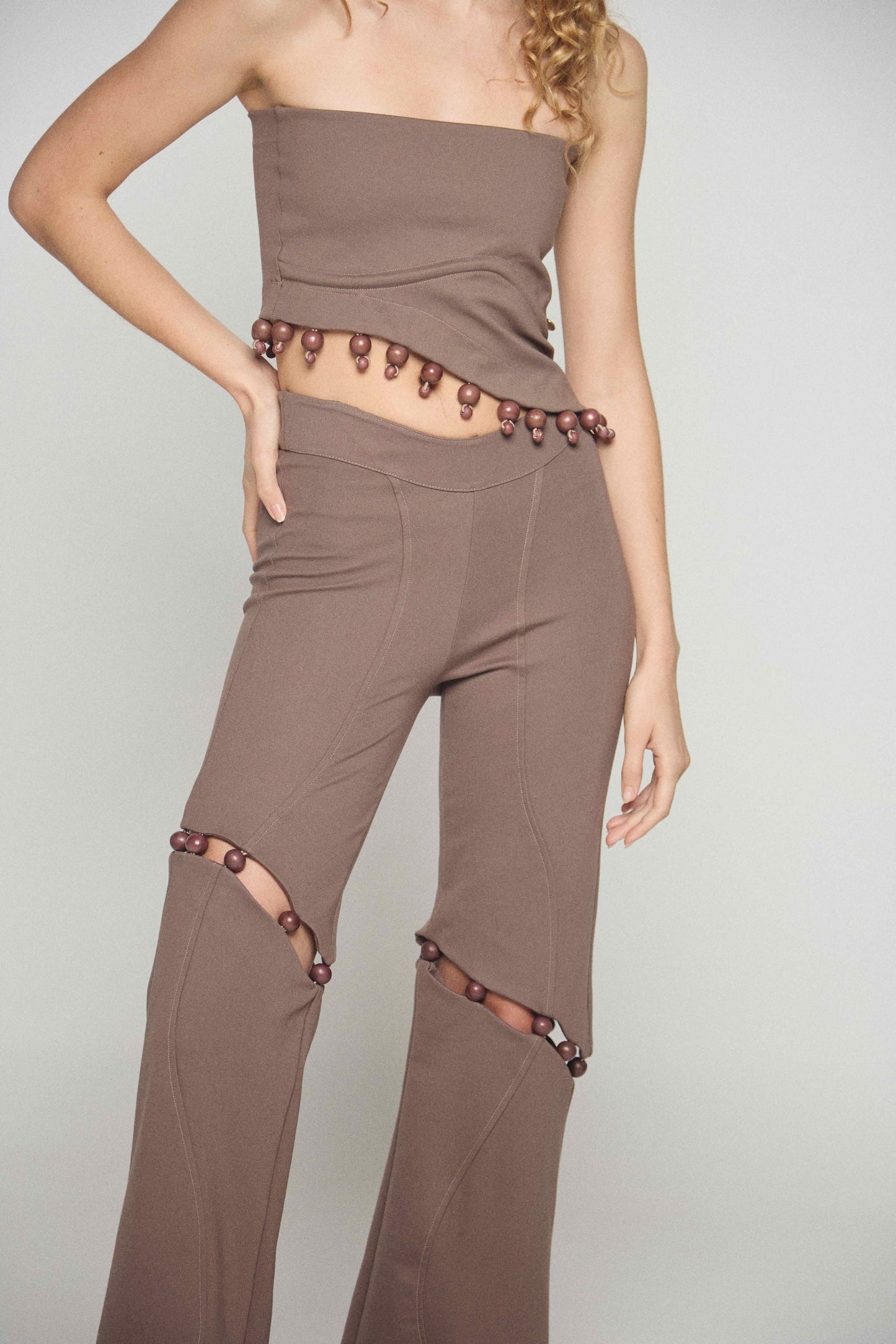 Pantano taupe top