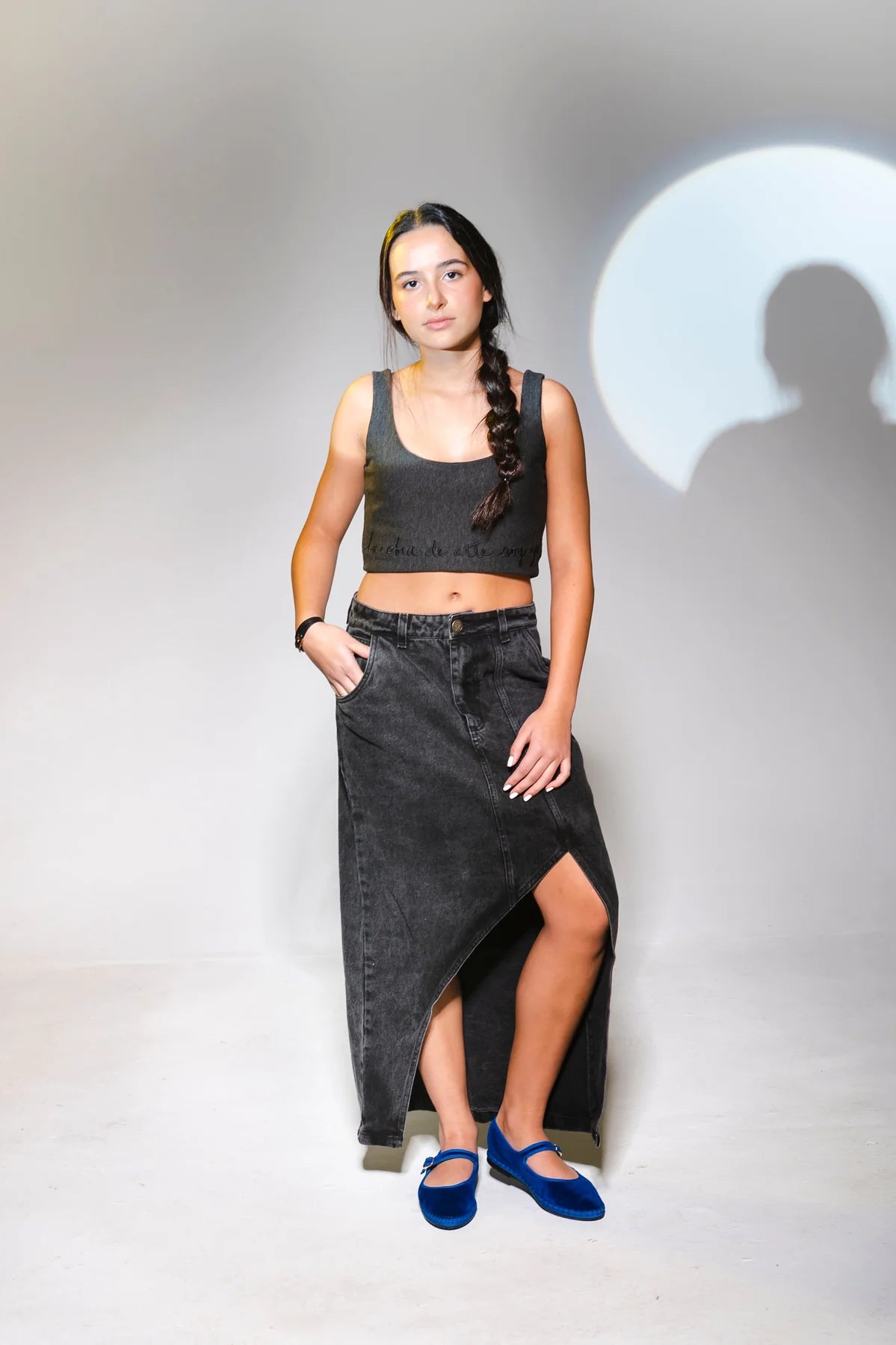 Top trajana gray