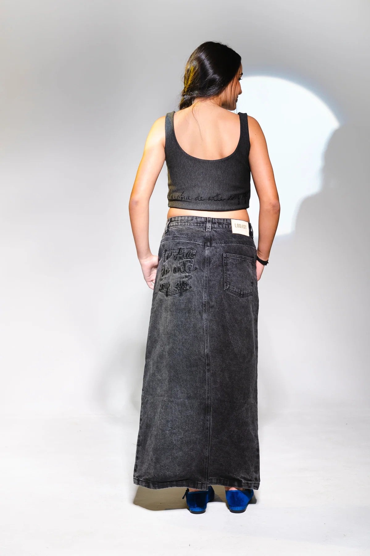 Top trajana gray
