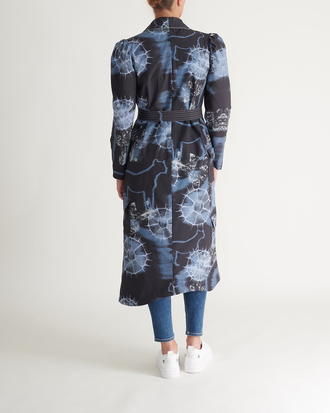 Reversible rock trench coat