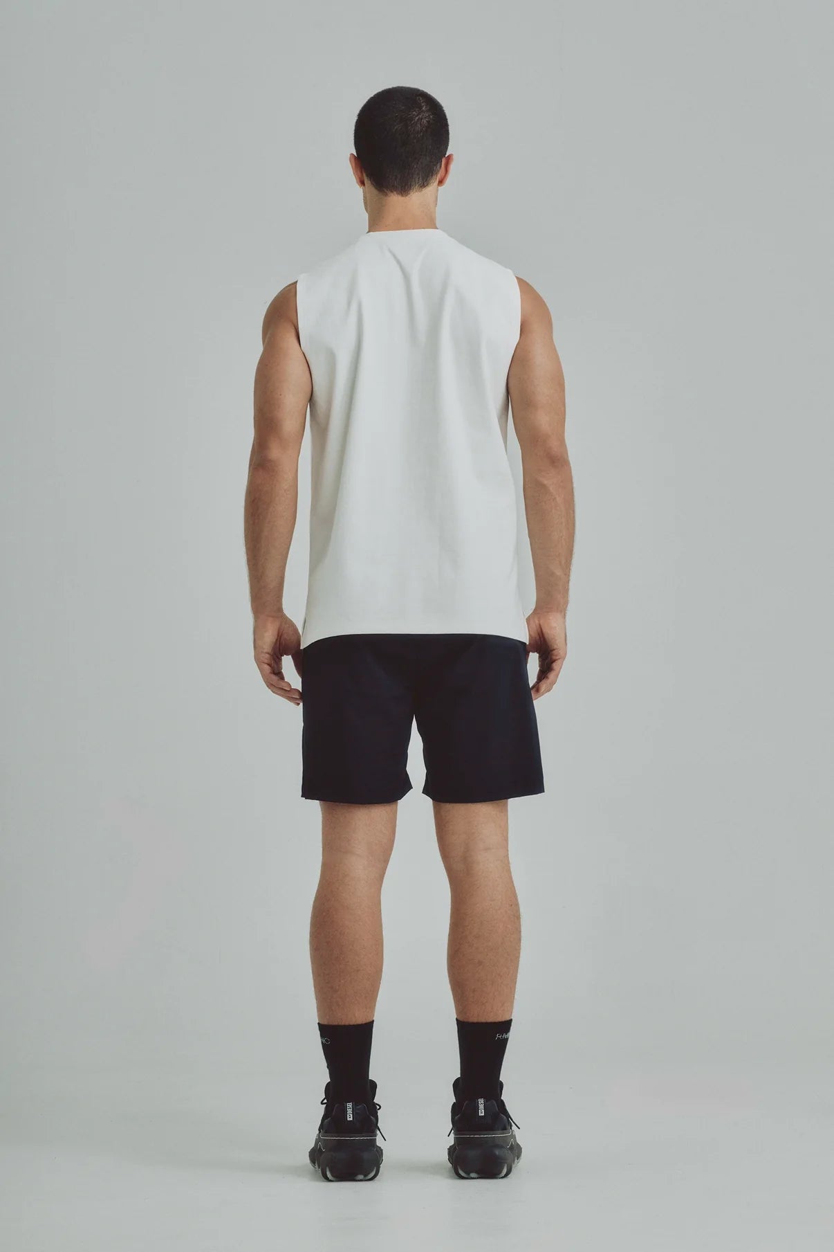 Relax fit cobalt tank top