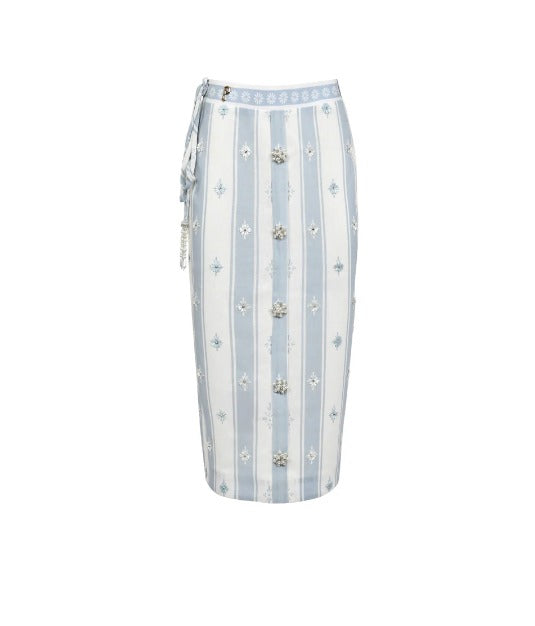 Midi pencil skirt