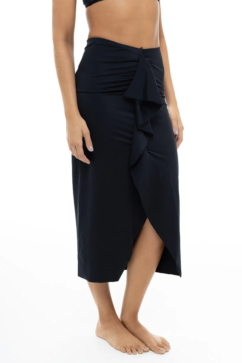Skirt with bolero in front