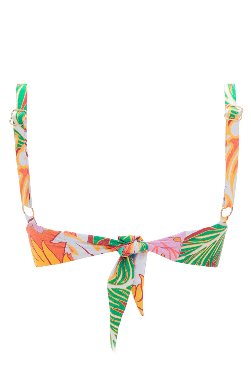 Triangle top with center hoop