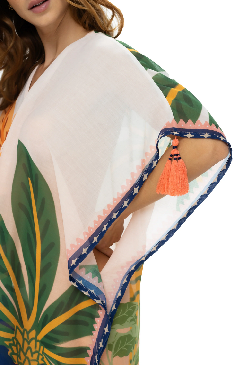 Multicolor long cardigan