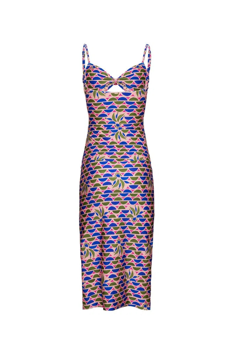 Vestido Midi Puna Geometric Cut