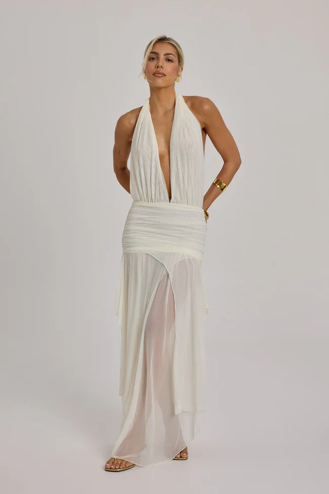 Bonnie ivory dress