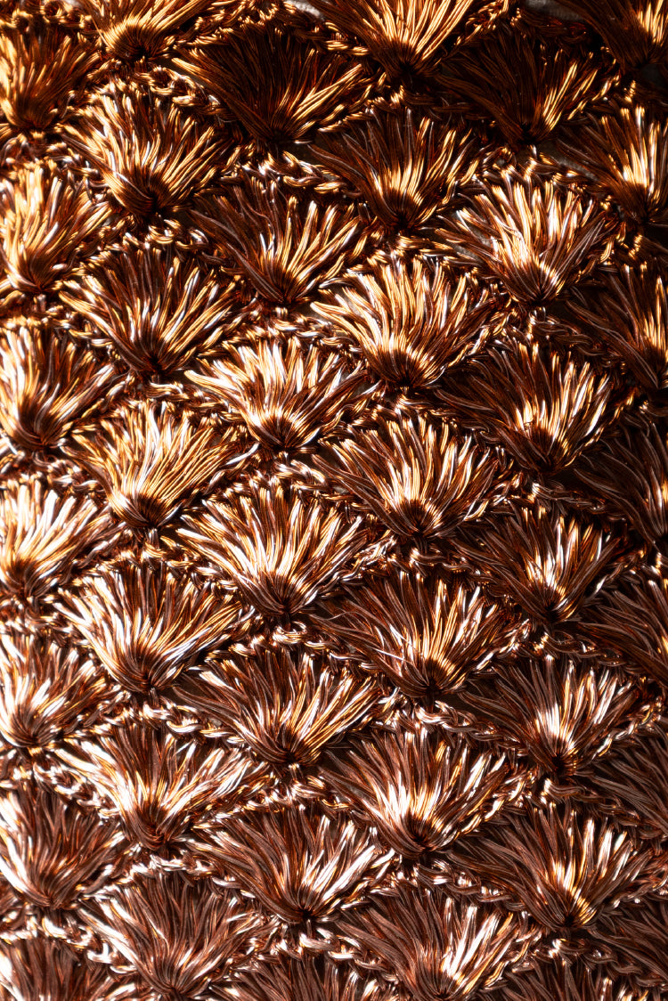 Kaia mini seashell copper & rose gold edition