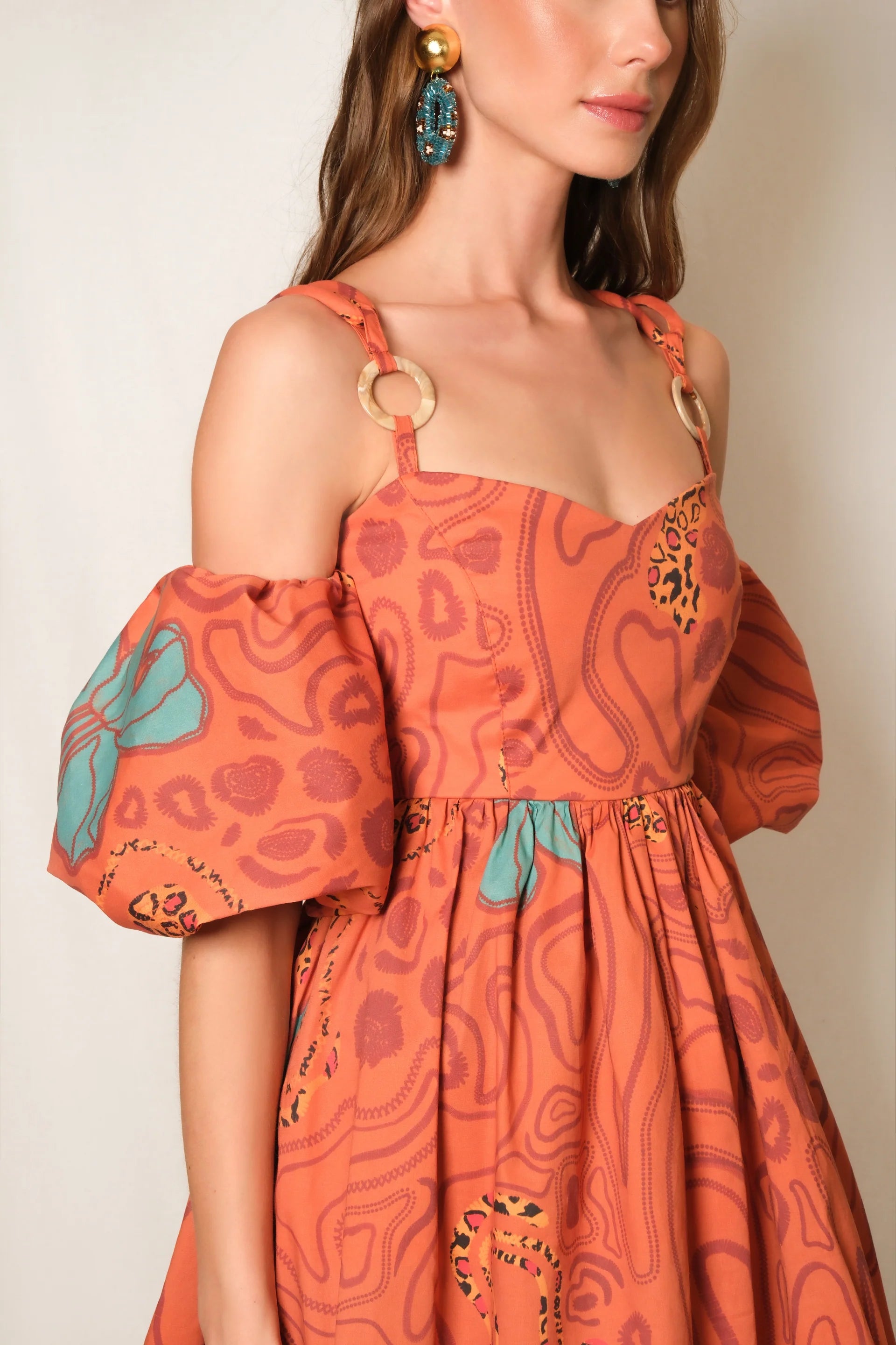 Vita printed dress