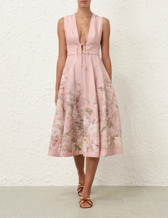 Vestido Waverly Plunge