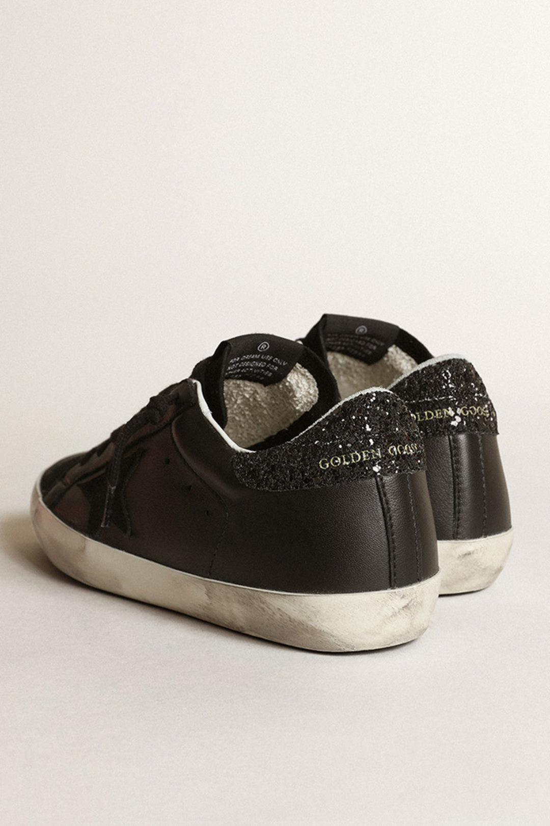 Tenis Golden Goose  Super-Star Nappa Black Mujer