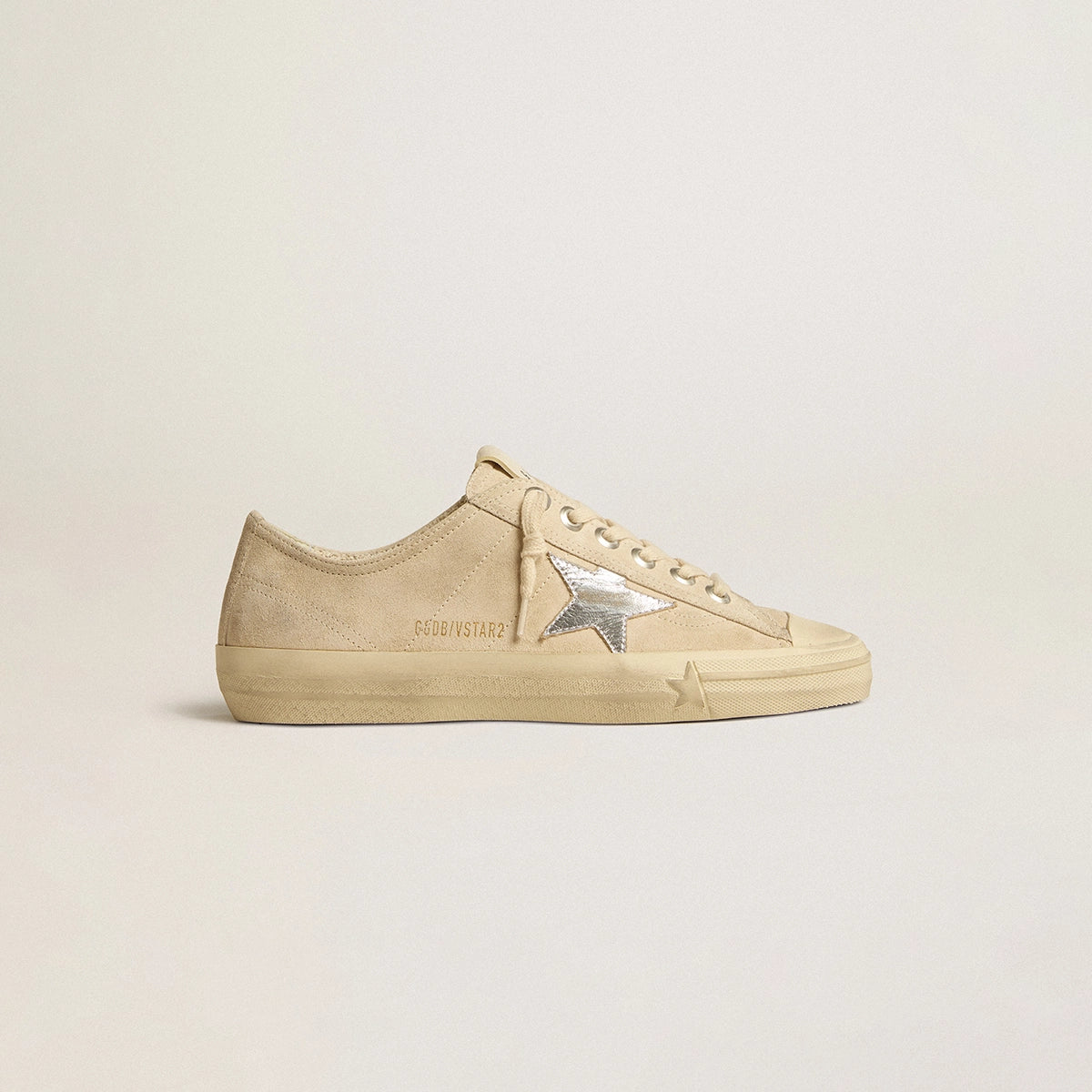 Tenis Golden Goose  V-Star 2 Suede Upper Mujer