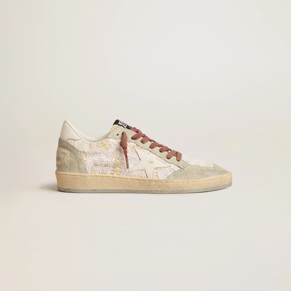 Tenis Golden Goose Ball Star Macrame Mujer