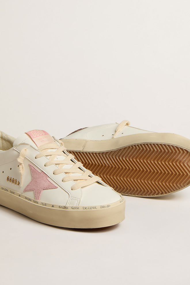 Tenis Golden Goose Hi Star Leather Upper