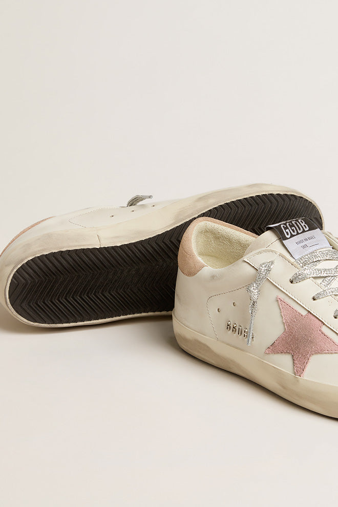 Tenis Golden Goose  Super-Star Leather Upper Mujer